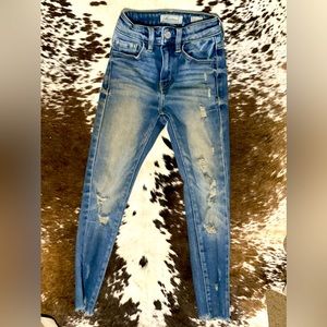 Youth girls KanCan high rise skinny jeans size 6